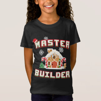 Camiseta Deco de Construção de Gingercake do Master Builder