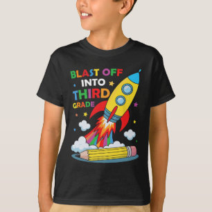 Camiseta Decolar na Terceira Série Primeiro Dia de Aula
