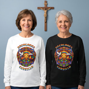 Camiseta DeColores Cursillo Cruz Pombo Mandala