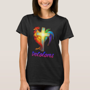Camiseta DeColores Cursillo Rainbow Galo Católico 1