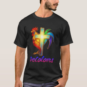 Camiseta DeColores Cursillo Rainbow Galo Católico 1