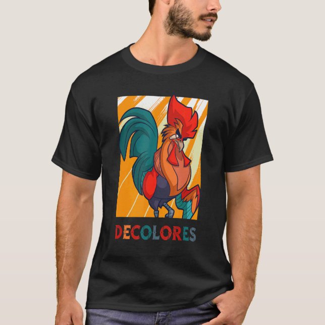 Camiseta Decolores Rooster (Frente)