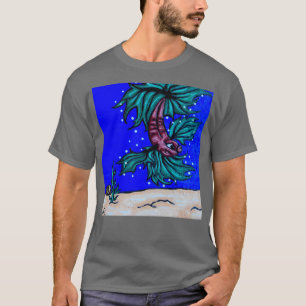 Camiseta Decor de Vestuário de Padrões de Peixe