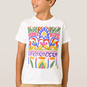 Camiseta decor romeno tradicional
