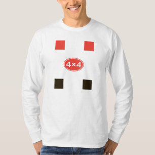 Camiseta decoração Audi Quattro Rally