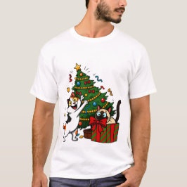 Camiseta Decoração da Árvore de Natal