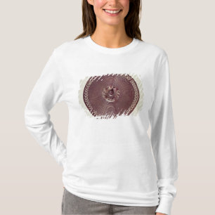 Camiseta Decoração da roda do Chariot com beira a céu