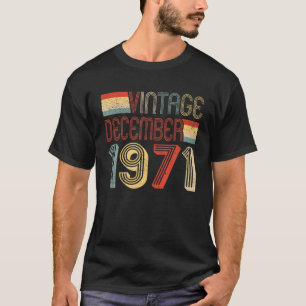 Camiseta Decoração de 50 Anos de Idade Aniversário de 50 An
