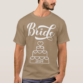 Camiseta Decoração do casamento nobre de 2024