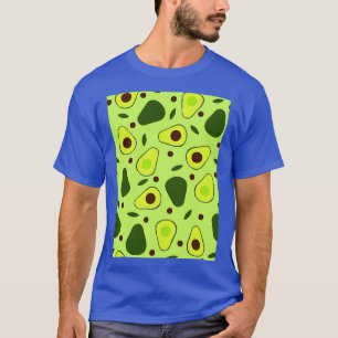 Camiseta Decoração tropical exótica do abacate