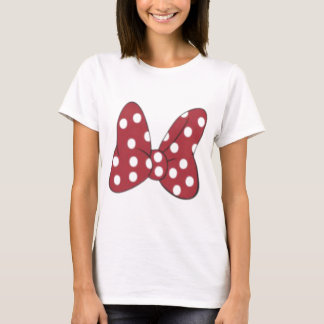 Camiseta decoração vermelha