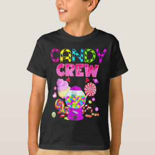 Camiseta Decorações da Turma da Doçura Doce Equipe de Doces