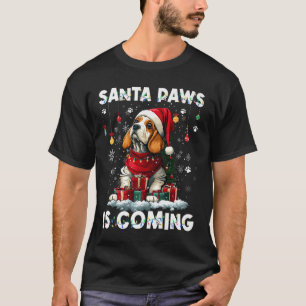 Camiseta Decorações das árvores de Natal D de Cães Australi