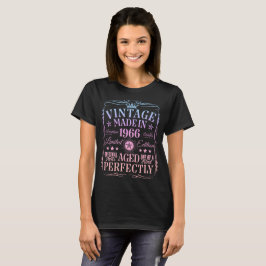 Camiseta Decorações de Aniversário de 60 anos Vintage Vinta