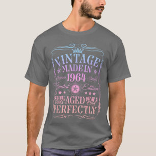 Camiseta Decorações de Aniversário de 61 anos Vintage Vinta