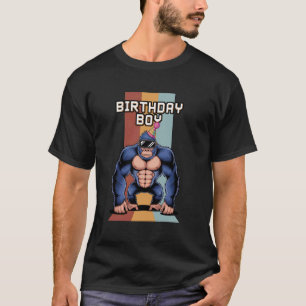 Camiseta Decorações de Aniversário de Gorila Tag de Macaco