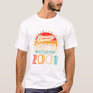Camiseta Decorações de Bday outubro de 2001