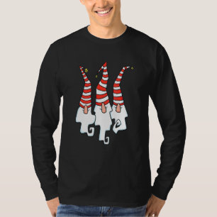Camiseta Decorações de Jardim de Natal