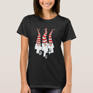 Camiseta Decorações de Jardim de Natal