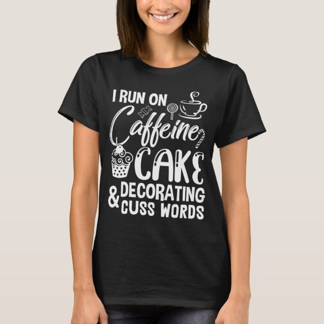 Camiseta Decorador de Bolo de Decorador de Bolo (Frente)