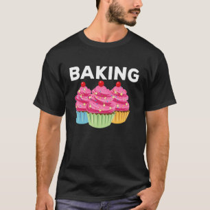 Camiseta Decorador de bolos de Comida de pastelaria