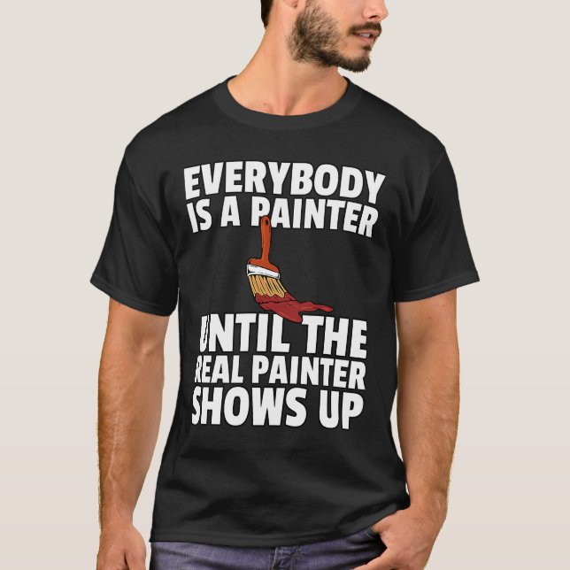 Camiseta Decorador de Pintores (Frente)