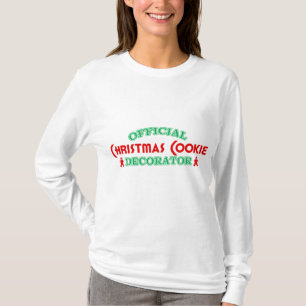 Camiseta Decorador oficial do biscoito do Natal