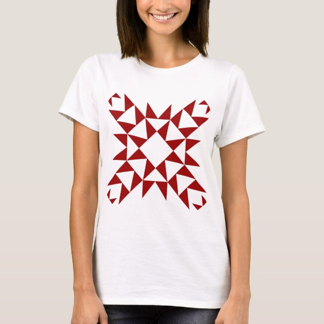 Camiseta Decorativo 01 - Ruby Red (Frente)