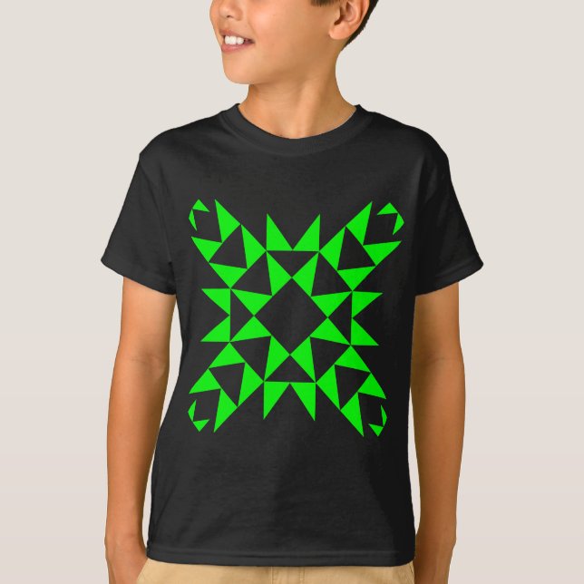 Camiseta Decorativo 01 - Verde (Frente)