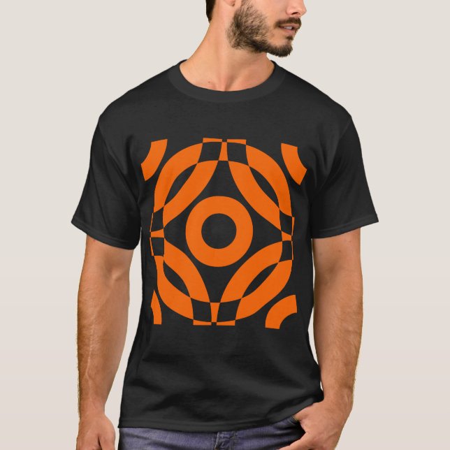 Camiseta Decorativo 02 - Laranja (Frente)
