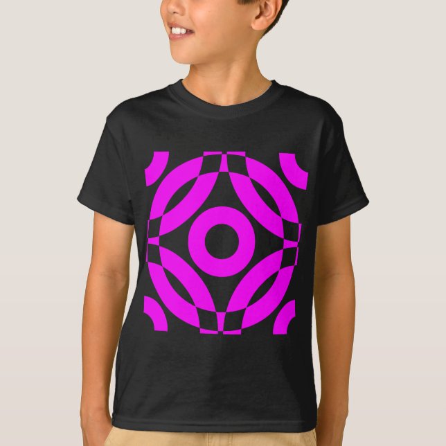 Camiseta Decorativo 02 - Magenta (Frente)