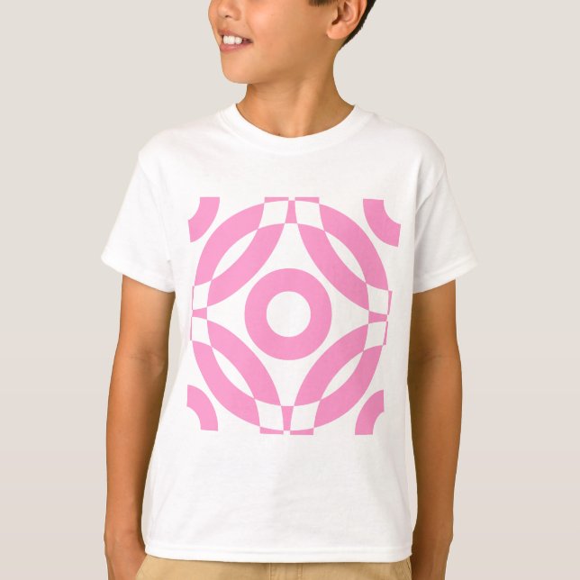 Camiseta Decorativo 02 - Rosa (Frente)