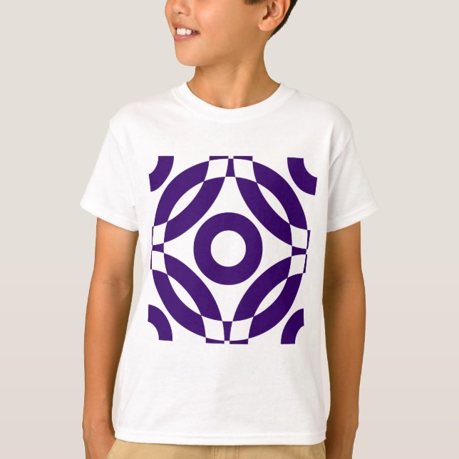 Camiseta Decorativo 02 - Roxo Profundo (Frente)