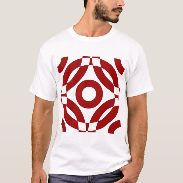 Camiseta Decorativo 02 - Ruby Red (Frente)