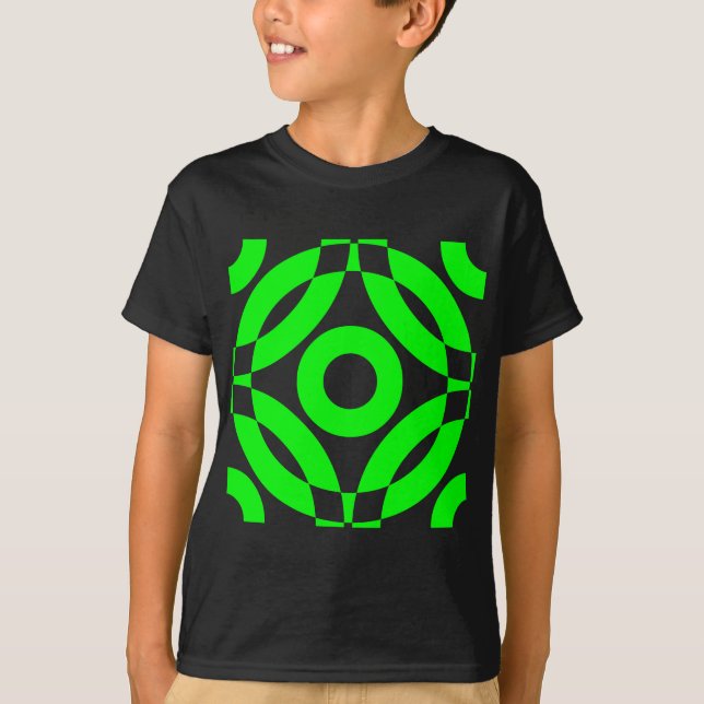 Camiseta Decorativo 02 - Verde (Frente)
