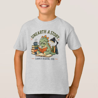Camiseta Decore o Diário Uma História Adorável Dinossauro D