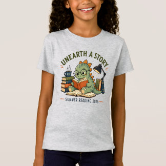 Camiseta Decore o Diário Uma História Adorável Dinossauro D
