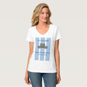 Camiseta decote em V Coastal Cowgirl Summer Bachel