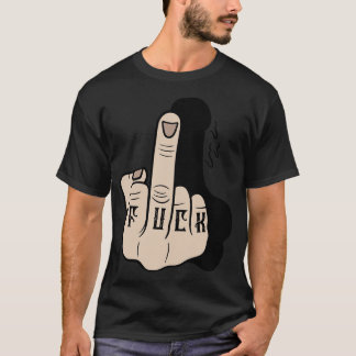 Camiseta dedo