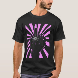 Camiseta Dedo Anelar Sassy Casamento Despedida de Solteira