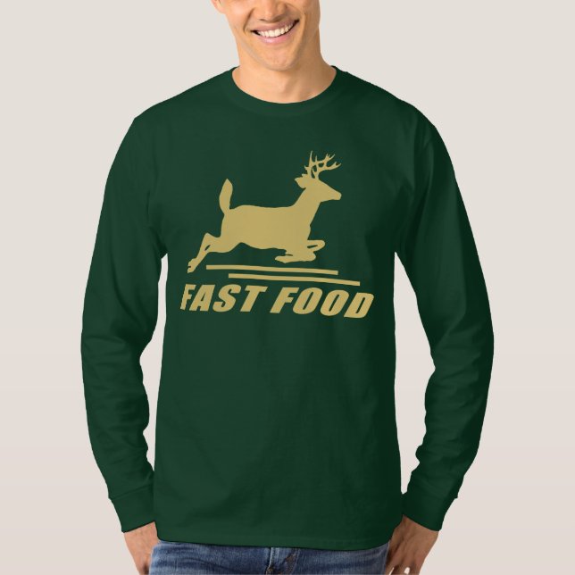 Camiseta Dedo de Comida Rápido (Frente)