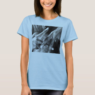 Camiseta Dedo do LA, t-shirt do dedo do la para a menina,