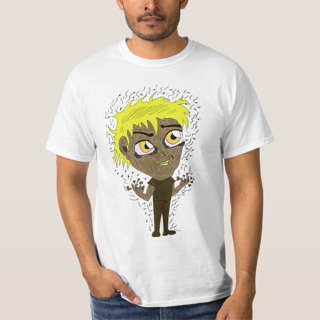 Camiseta Dedos Pum Chibi   (Frente)