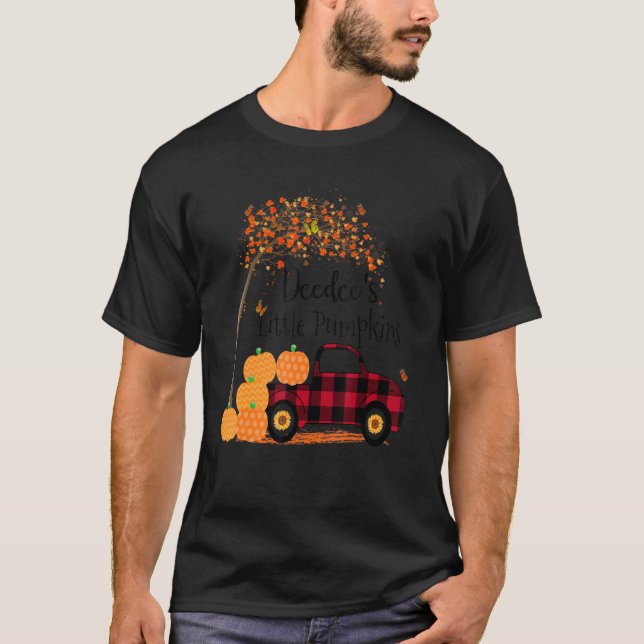Camiseta Deedee S Pequenas Bompkins Vermelho Truck Arte de  (Frente)
