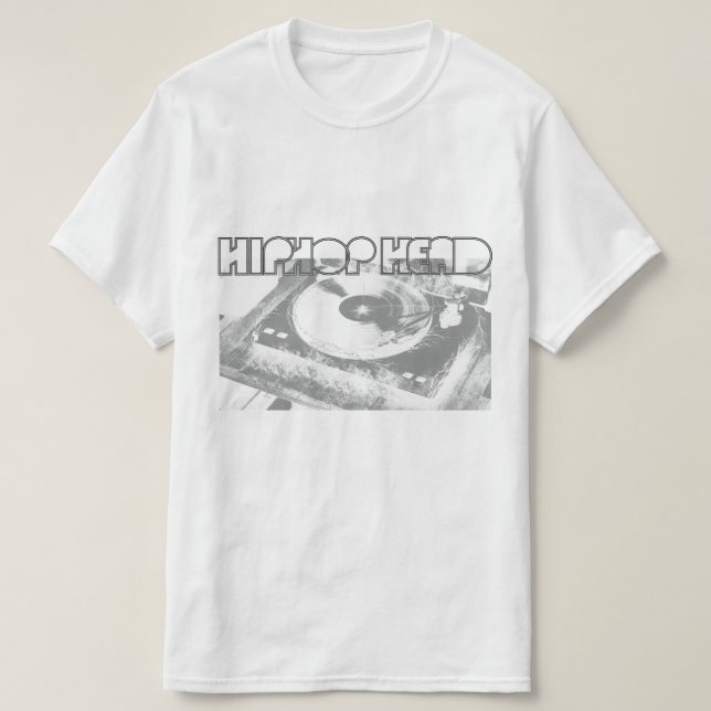 Camiseta DeeJay HipHopHead (Frente do Design)