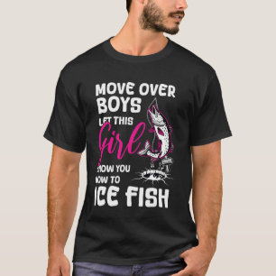 Camiseta Dêem lugar rapazes Deixem essa garota mostrar como