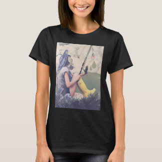 Camiseta Deem Lugar Rapazes Deixem Esta Garota Mostrar Como