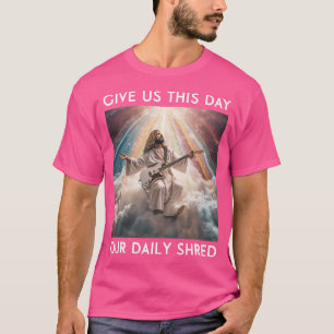 Camiseta Deem-Nos Este Dia O Nosso Jesus Cristão Partilhado