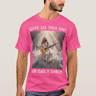 Camiseta Deem-Nos Este Dia O Nosso Jesus Cristão Partilhado