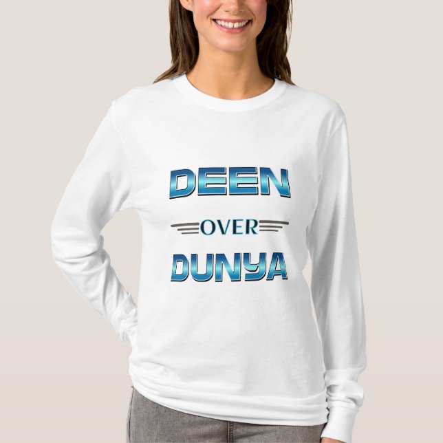 Camiseta Deen Sobre Dunya. (Frente)